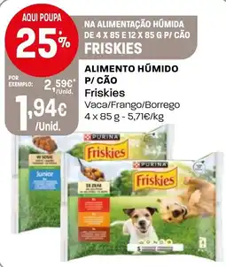 Intermarché Alimento húmido p/ cão Friskies promoção