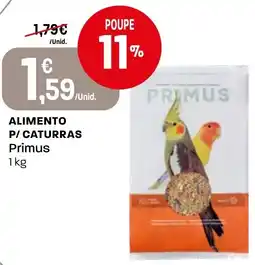 Intermarché alimento p/ caturras primus promoção