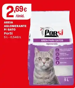 Intermarché Areia aglomerante p/ gato porSi promoção
