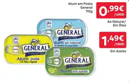 Amanhecer Atum em posta general promoção