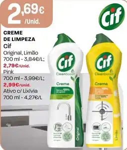 Intermarché Creme de limpeza Cif promoção