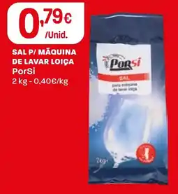 Intermarché Sal p/ máquina de lavar loiça porSi promoção