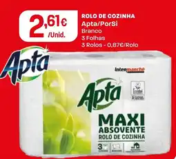 Intermarché Apta rolo de cozinha promoção