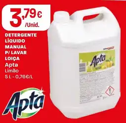 Intermarché Detergente líquido manual p/ lavar loiça apta limão promoção