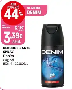 Intermarché Desodorante spray denim original promoção