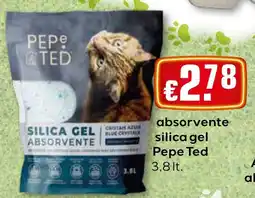 Bolama absorvente silica gel pepe ted promoção