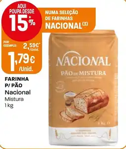 Intermarché Farinha p/ pão nacional mistura promoção