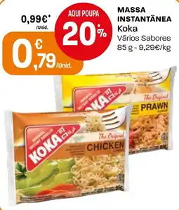 Intermarché Massa instantânea koka promoção