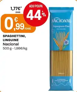 Intermarché Spaghettini, linguine nacional promoção