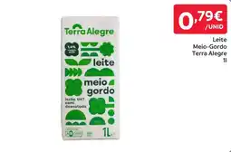 Amanhecer Leite meio-gordo terra alegre promoção