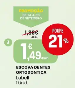 Intermarché escova dentes ortodontica labell promoção