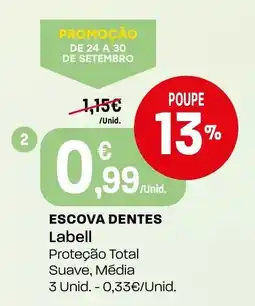 Intermarché Escova dentes labell promoção