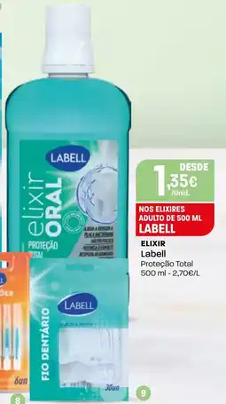 Intermarché Elixir oral labell proteção total promoção