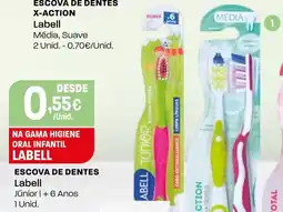 Intermarché escova de dentes labell promoção