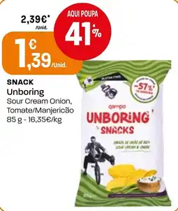 Intermarché Unboring snacks promoção