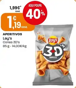 Intermarché Lay's Cones 3D's promoção