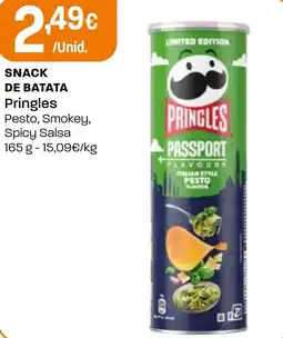 Intermarché Pringles passport pesto promoção