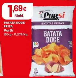 Intermarché batata doce frita porSi promoção