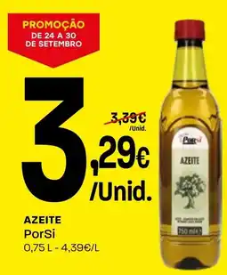 Intermarché azeite porSi promoção