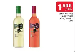 Amanhecer Vinho Frisante Parra Fresca Rosé/ Branco promoção