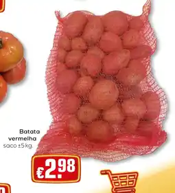 Bolama Batata vermelha promoção