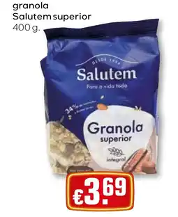 Bolama granola salutem superior promoção