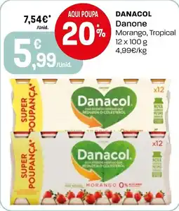 Intermarché Danacol Danone Morango, Tropical promoção