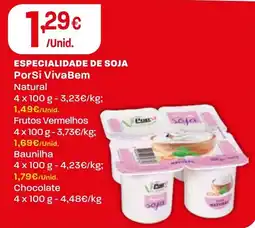 Intermarché PorSi VivaBem Natural promoção