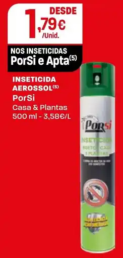 Intermarché inseticida aerosol porSi casa & plantas promoção
