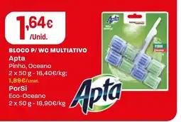 Intermarché Bloco p/ wc multiativo apta promoção
