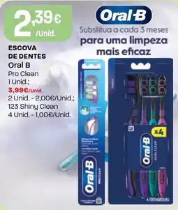 Intermarché escova de dentes oral b promoção