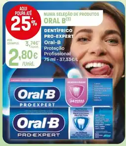 Intermarché Dentífrico Oral-B Pro-Expert promoção