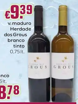 Bolama v. maduro herdade dos grous branco tinto promoção