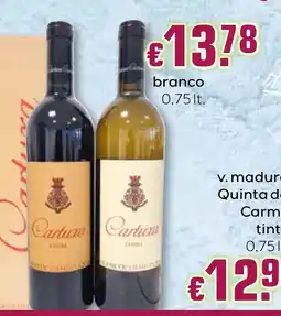 Bolama Cartuxa branco promoção