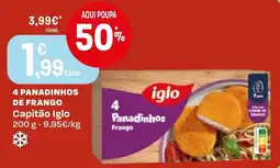 Intermarché Panadinhos de frango capitão iglo promoção