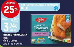 Intermarché filetes primavera iglo alho & ervas promoção