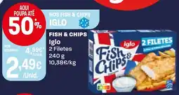 Intermarché Fish & chips iglo promoção