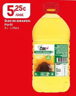 Intermarché Óleo de girassol porSi promoção