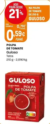 Intermarché Polpa de tomate guloso promoção