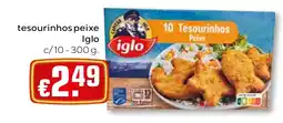 Bolama tesourinhos peixe iglo promoção