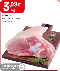 Intermarché Porco Pá York c/ Osso e c/ Couro promoção