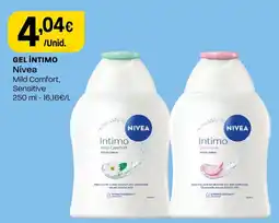 Intermarché Gel íntimo nivea promoção