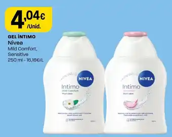 Gel íntimo nivea