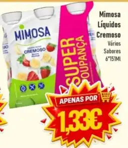 Belita Mimosa Líquidos Cremoso promoção