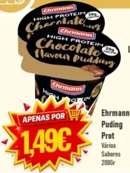 Belita Ehrmann Puding Prot Vários Sabores promoção