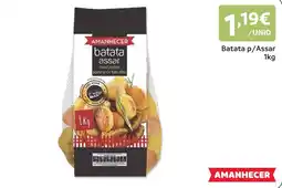 Amanhecer batata assar promoção