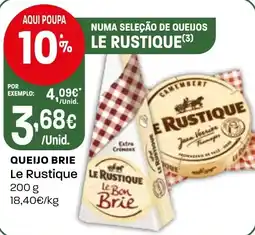 Intermarché Queijo Brie Le Rustique promoção