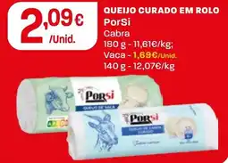 Intermarché Queijo curado em rolo Porsi promoção