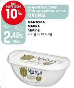 Intermarché Manteiga Magra Matinal promoção