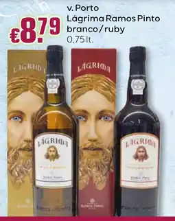 Bolama v. Porto Lágrima Ramos Pinto branco/ruby promoção
